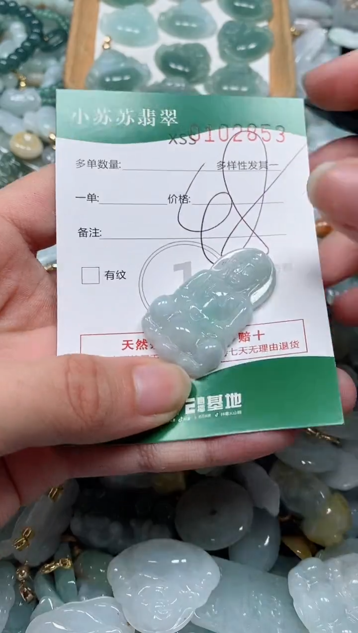 【闪购商品】翡翠颈饰未镶嵌闪购商品0102853