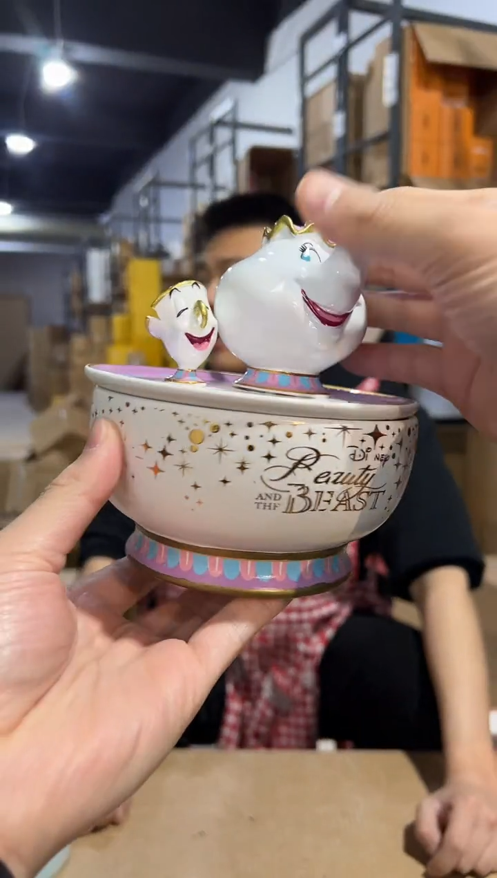 【闪购商品】杯茶壶太太首饰盒