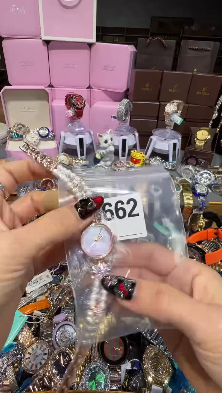 石英机芯不锈钢不锈钢直播定闪专用