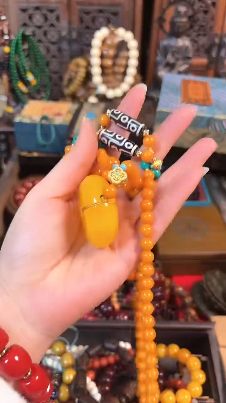 【闪购商品】蜜蜡颈饰未镶嵌闪购商品闪购商品闪购商品