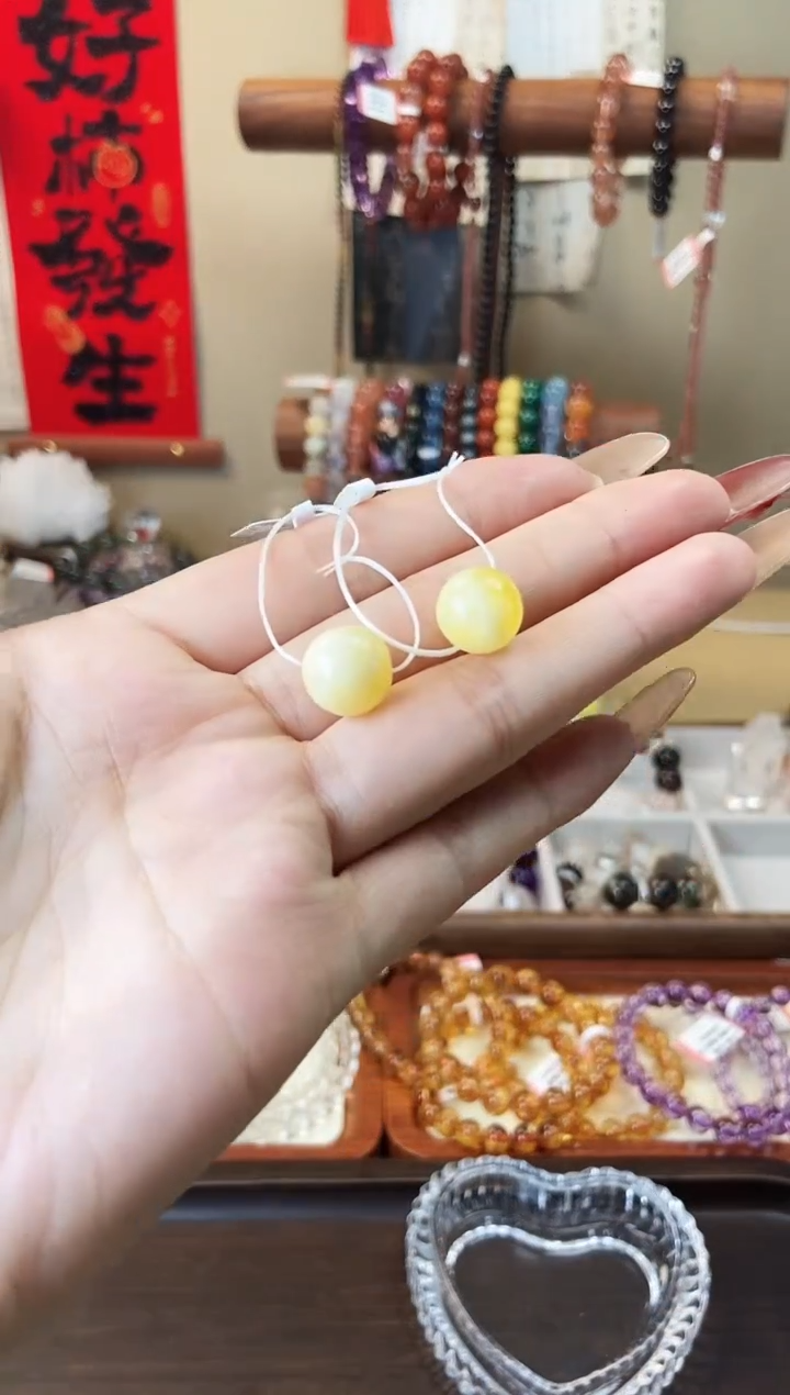 【闪购商品】蜜蜡手链未镶嵌c04 蜜蜡单珠11.5mm