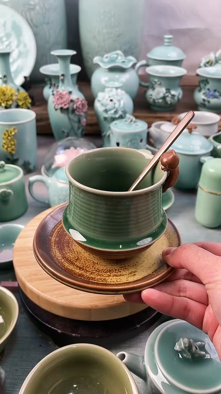 【闪购商品】纯手工 福利款 慧仙青瓷 瓷器