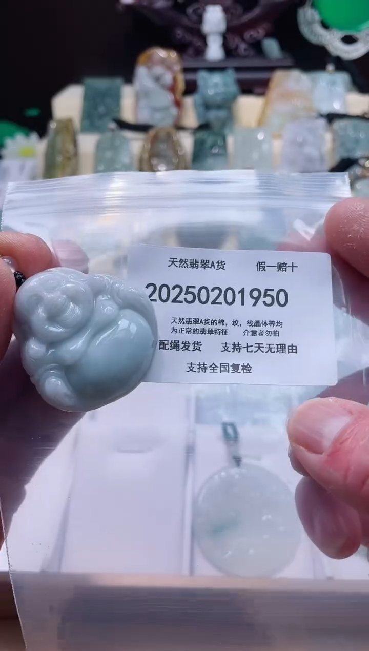 【闪购商品】翡翠颈饰未镶嵌闪购商品8号店200250020013
