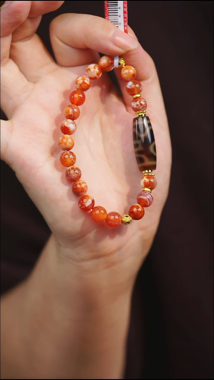 未镶嵌手链玛瑙/玉髓（覆膜）多样性发一