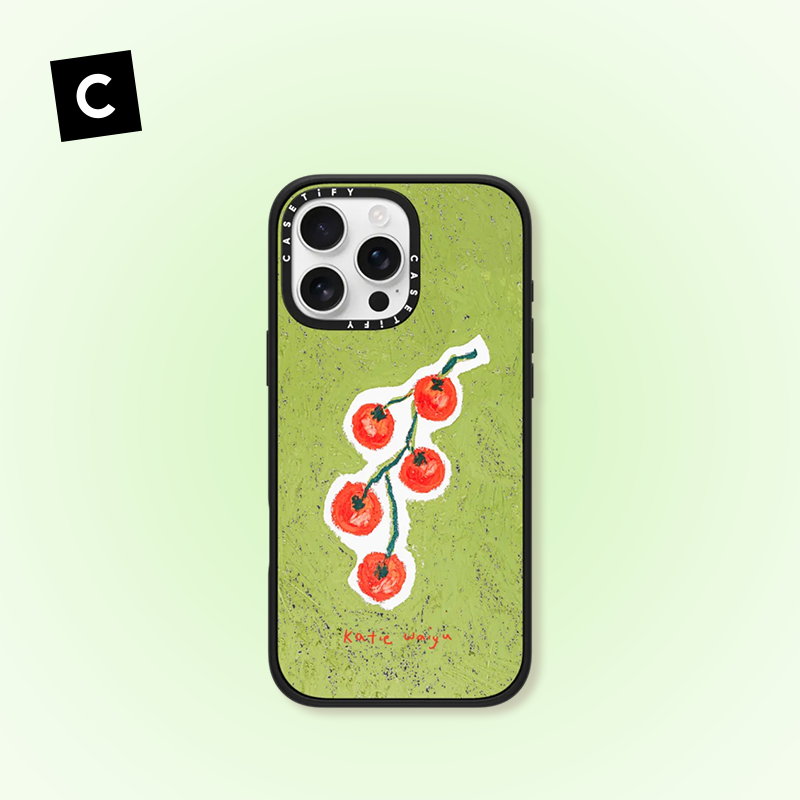 CASETiFY 樱桃番茄 手机壳 适用于iPhone16/15 Pro 磁吸