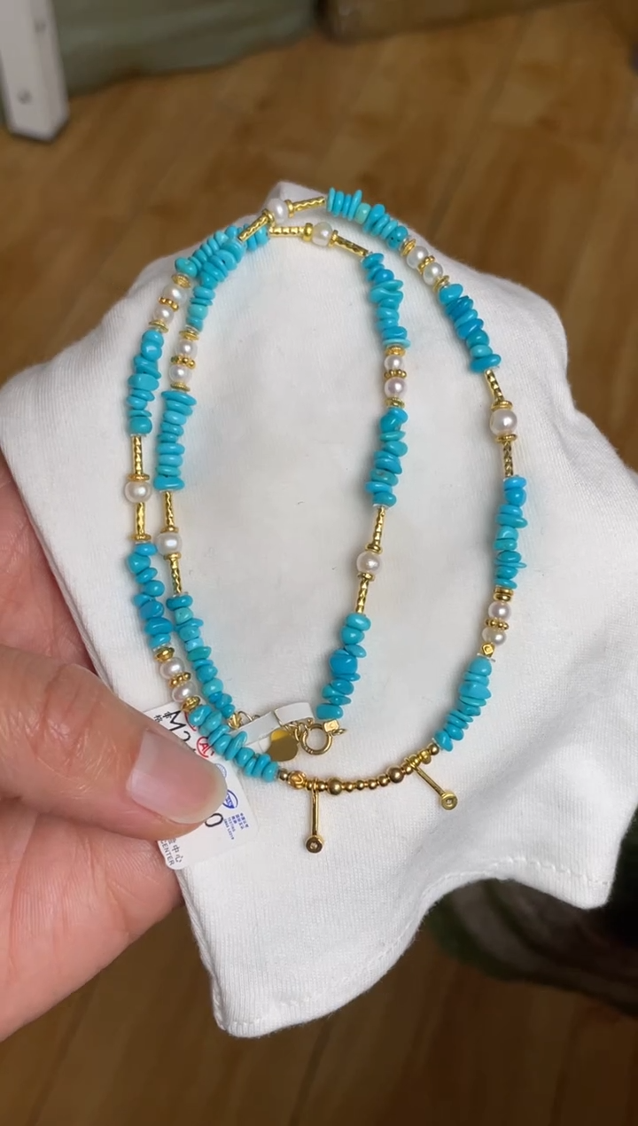 未镶嵌绿松石项链97