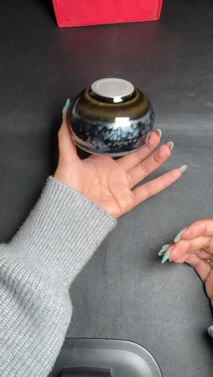 茶盏阙梅娇黑牡丹92