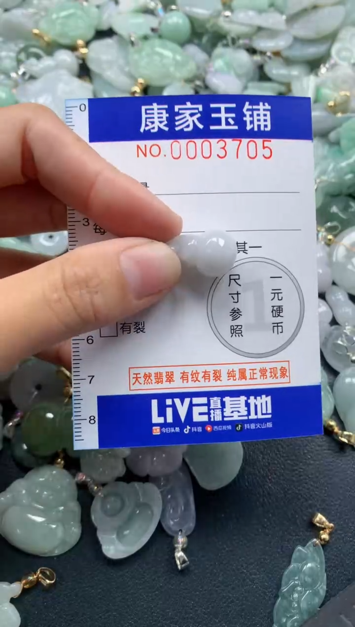 颈饰未镶嵌翡翠3705