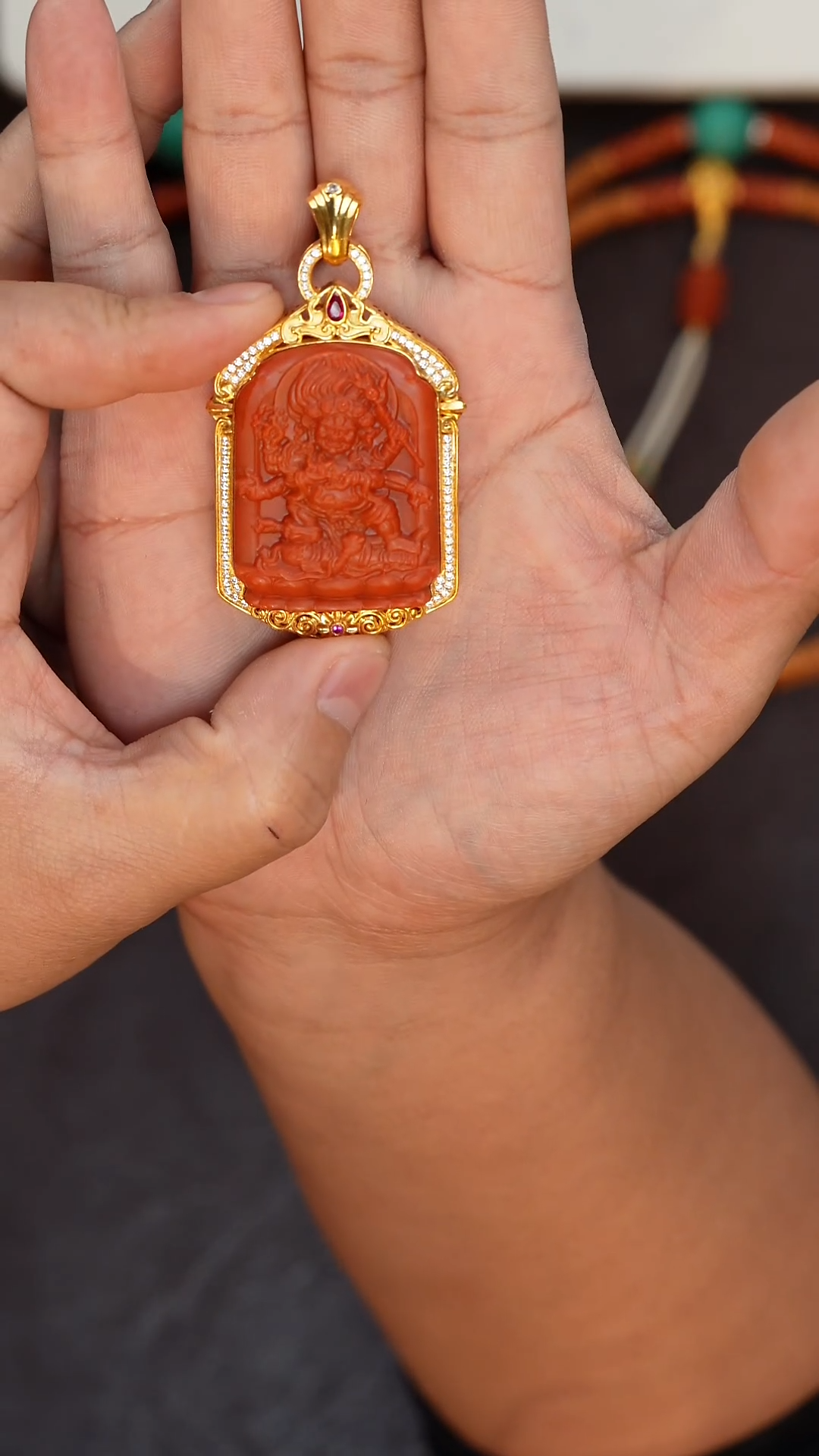 【闪购商品】南红玛瑙吊坠未镶嵌南红吊坠