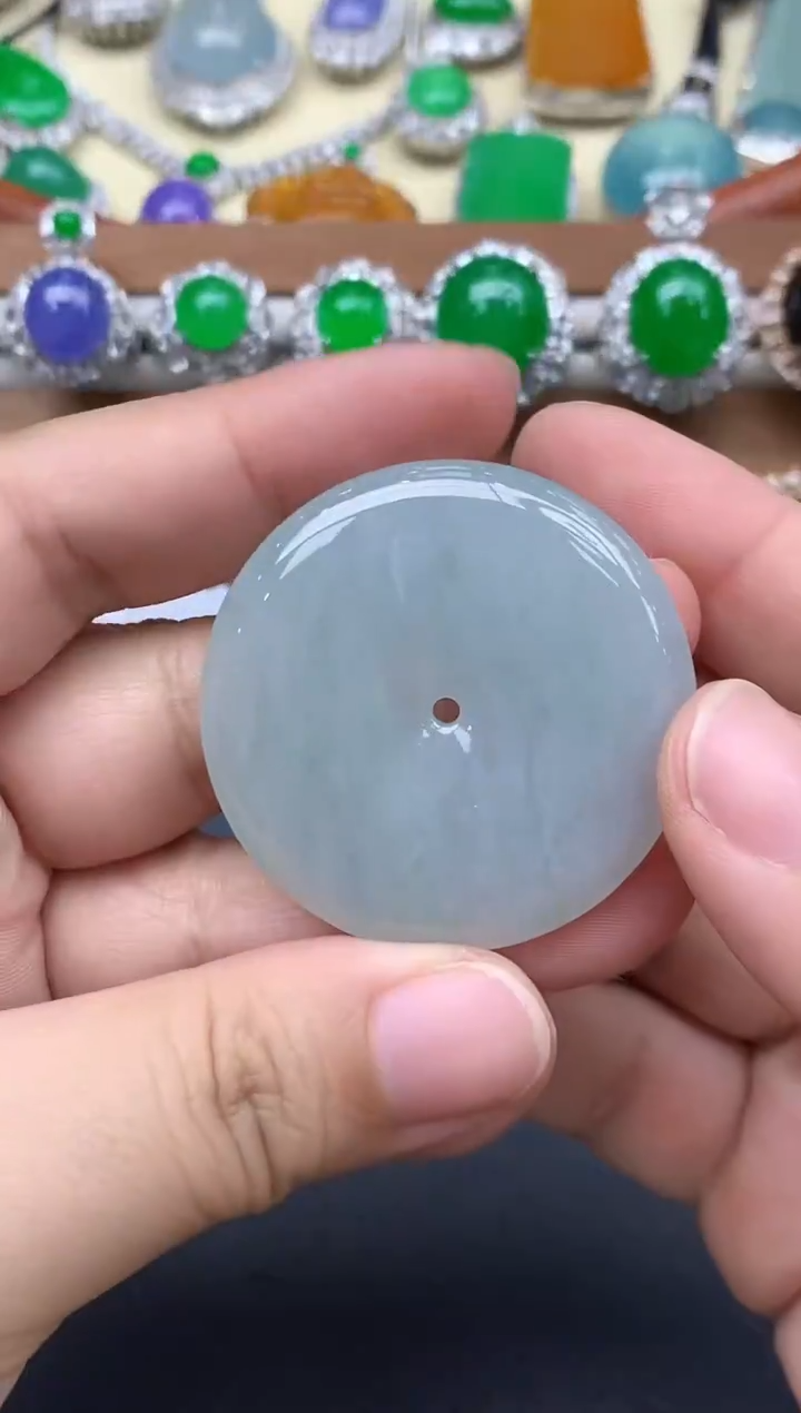 颈饰未镶嵌翡翠261-中国好珍宝