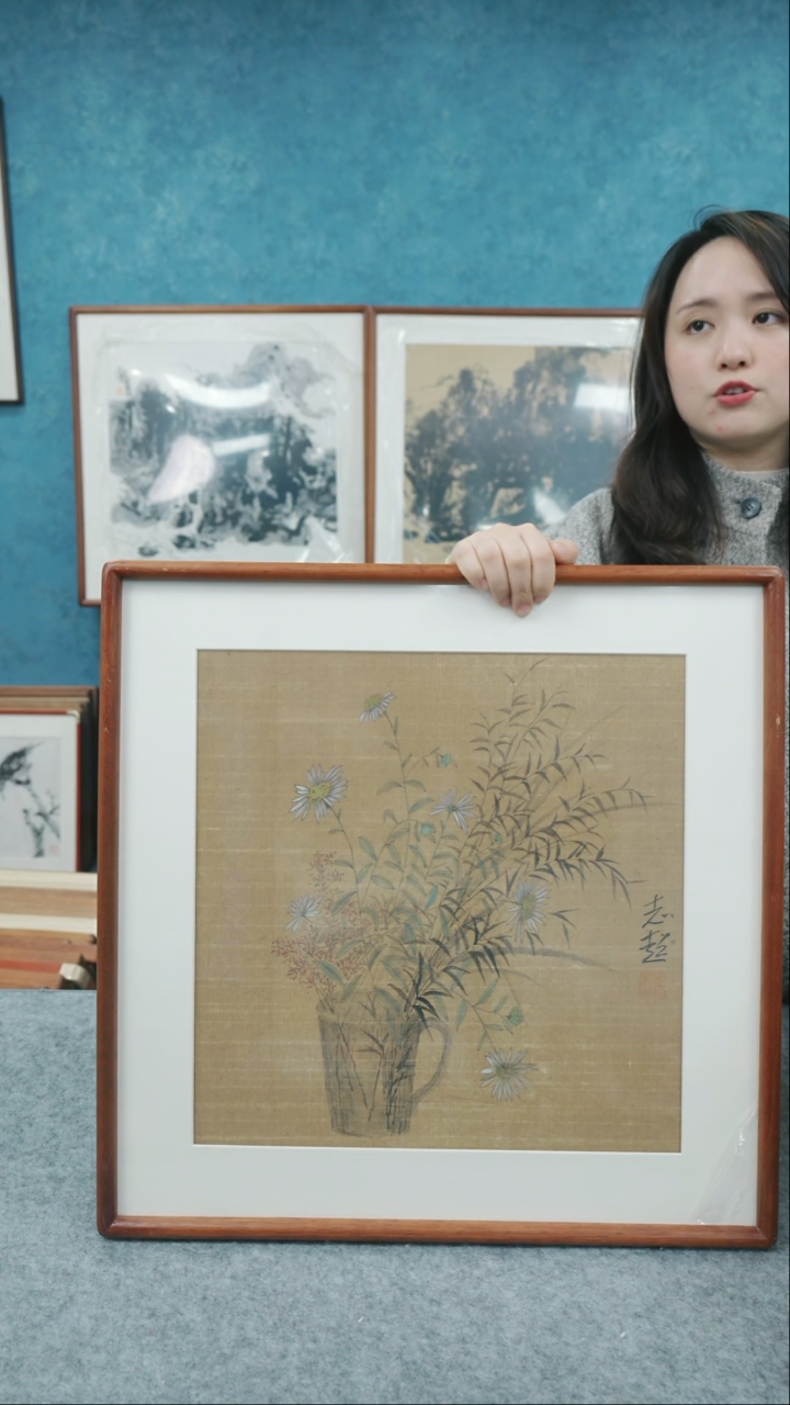 【闪购商品】国画50*50郑志超老师花鸟