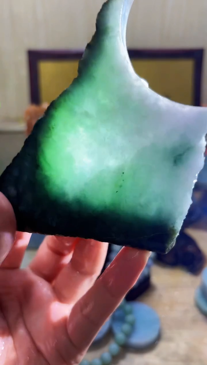 未镶嵌挂件翡翠A货常星5047