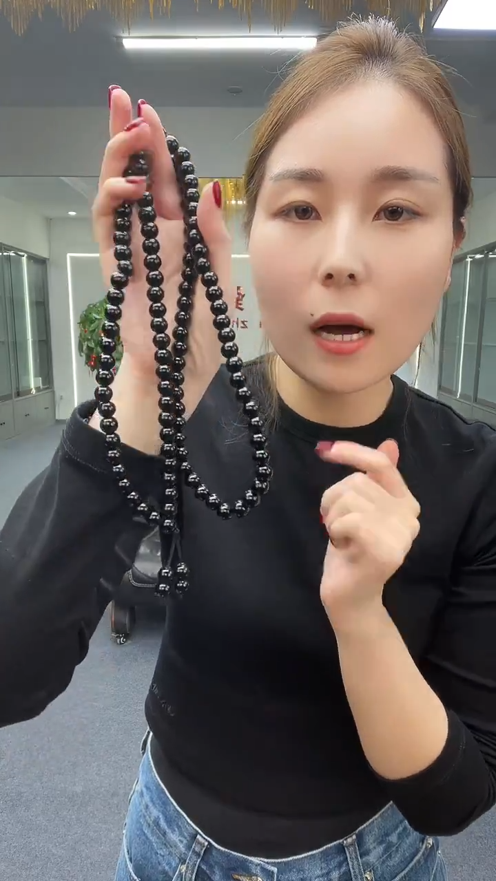 黑色108珠链多样性发货一件