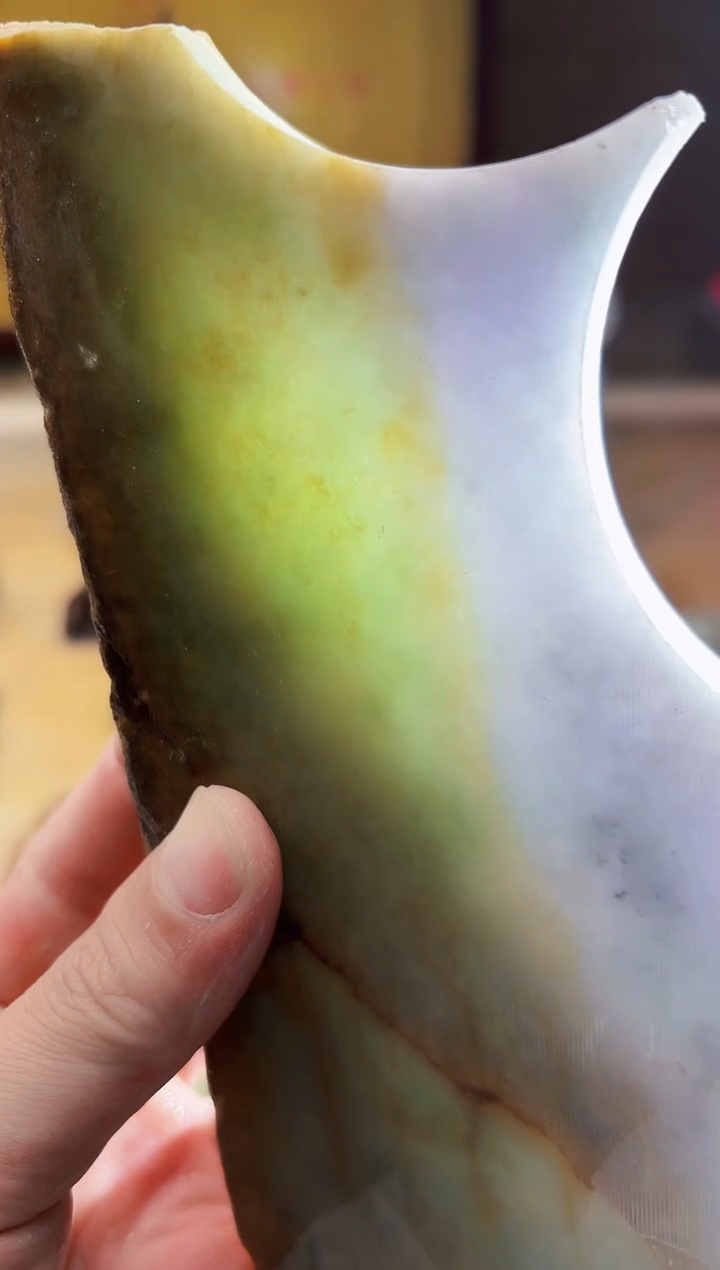 翡翠挂件未镶嵌A货张麦3306