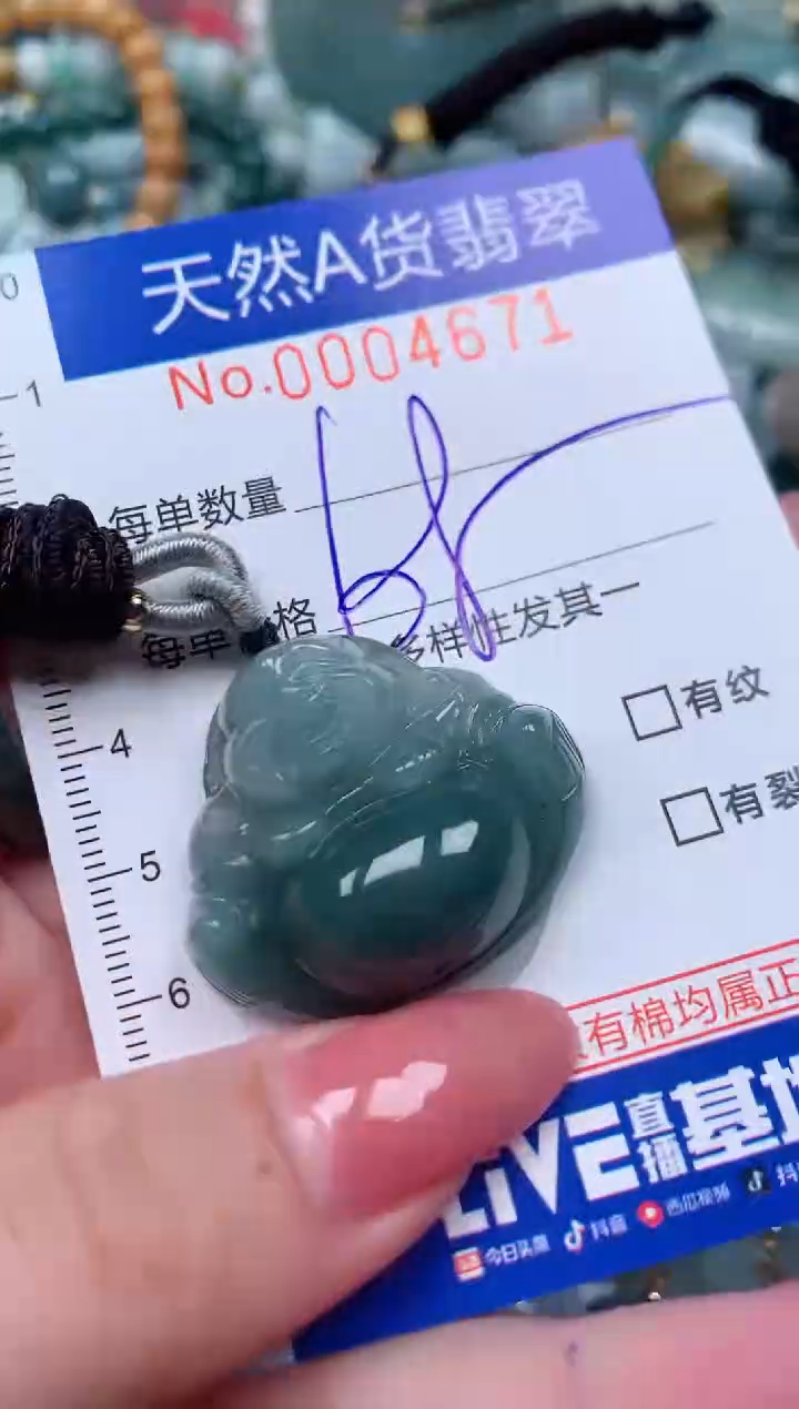 【闪购商品】翡翠颈饰未镶嵌00004671