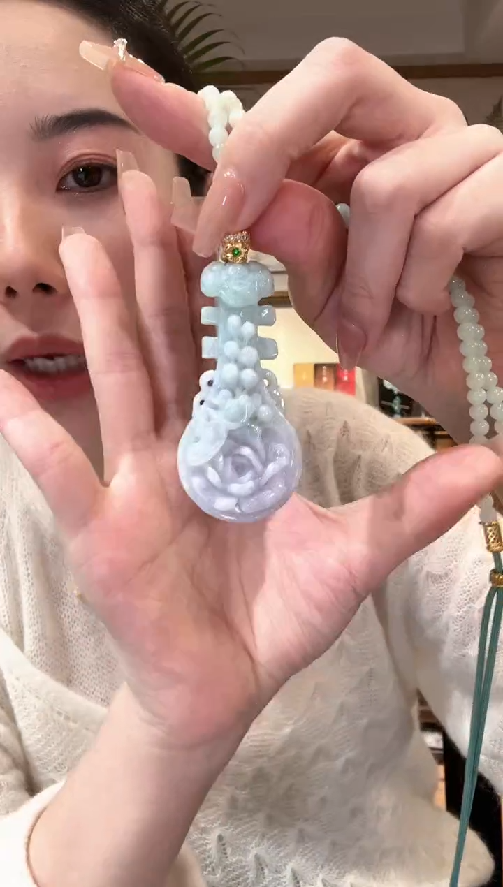 【闪购商品】翡翠颈饰未镶嵌国风
