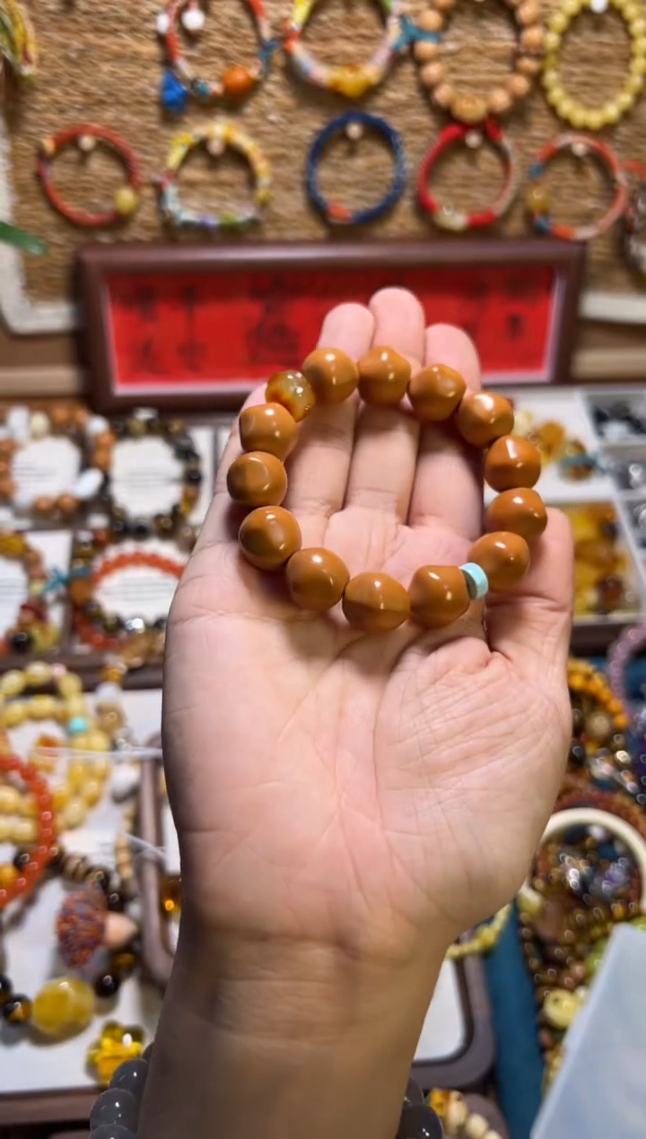 【闪购商品】猴头核桃吊坠猴头星星核桃松松隔片蜜罐