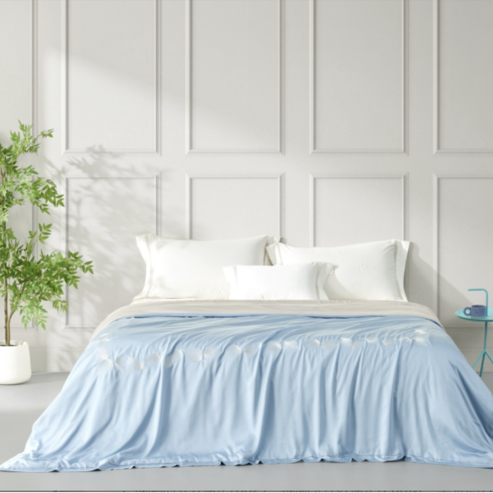 【恐龙精选】恐龙 珺逸 珺叶  夏被莱赛尔桑蚕丝水洗夏被 蚕丝被