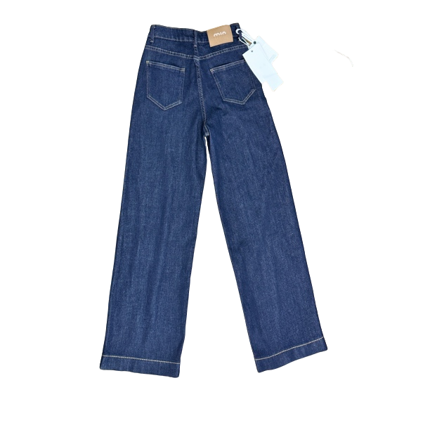 尤美尤米家·2025新款阔腿牛仔九分裤时尚休闲潮流款