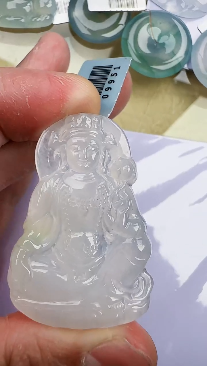 颈饰未镶嵌翡翠缅甸翡翠a货