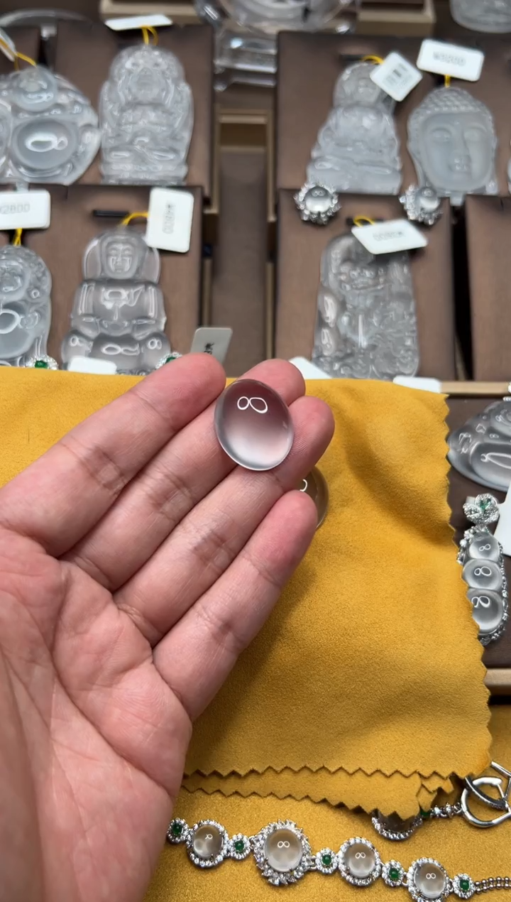 【闪购商品】石英质玉裸石蛋面未镶嵌裸石蛋面