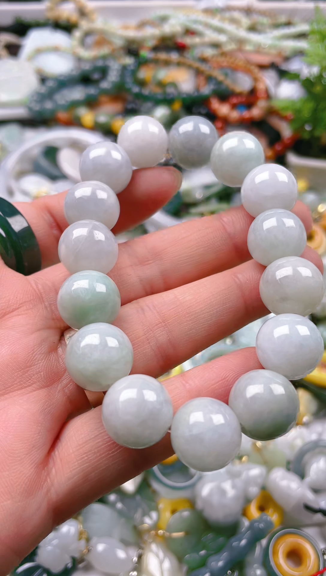 【闪购商品】翡翠颈饰未镶嵌13MM/T/翡翠A货一图一物