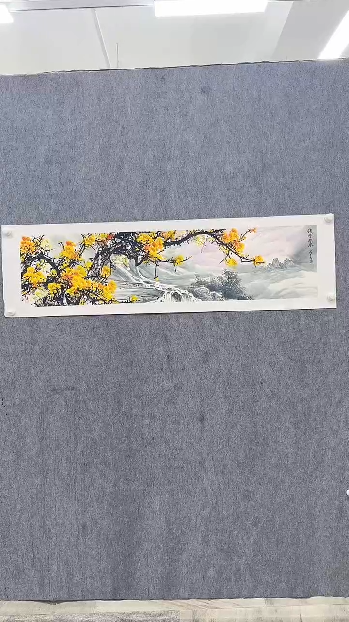 国画吴昌鸣4平尺国画作品