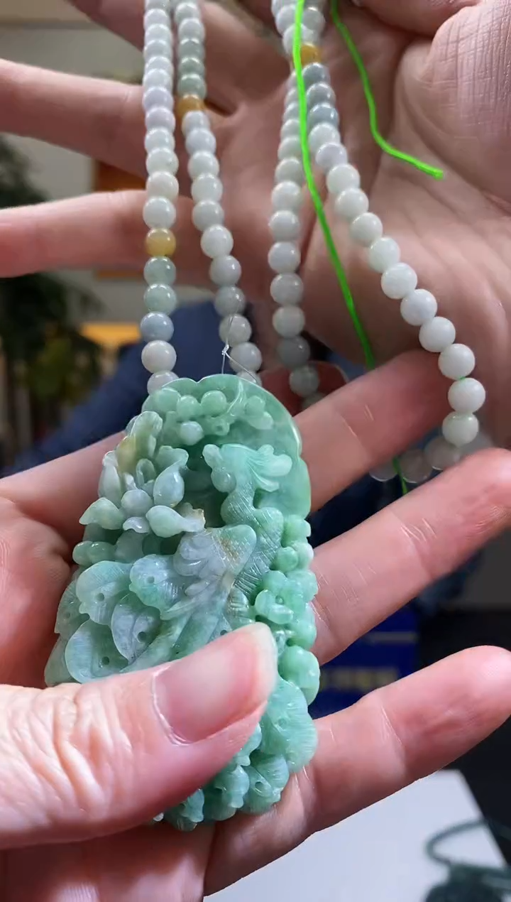 【闪购商品】翡翠颈饰未镶嵌B-@@BSGC01310083