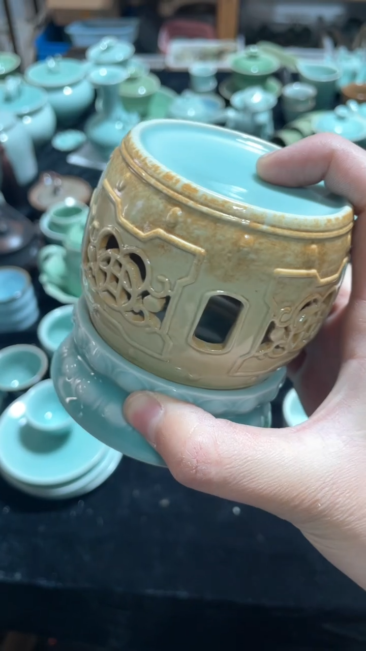 【闪购商品】特价福利 微瑕 慧仙青瓷