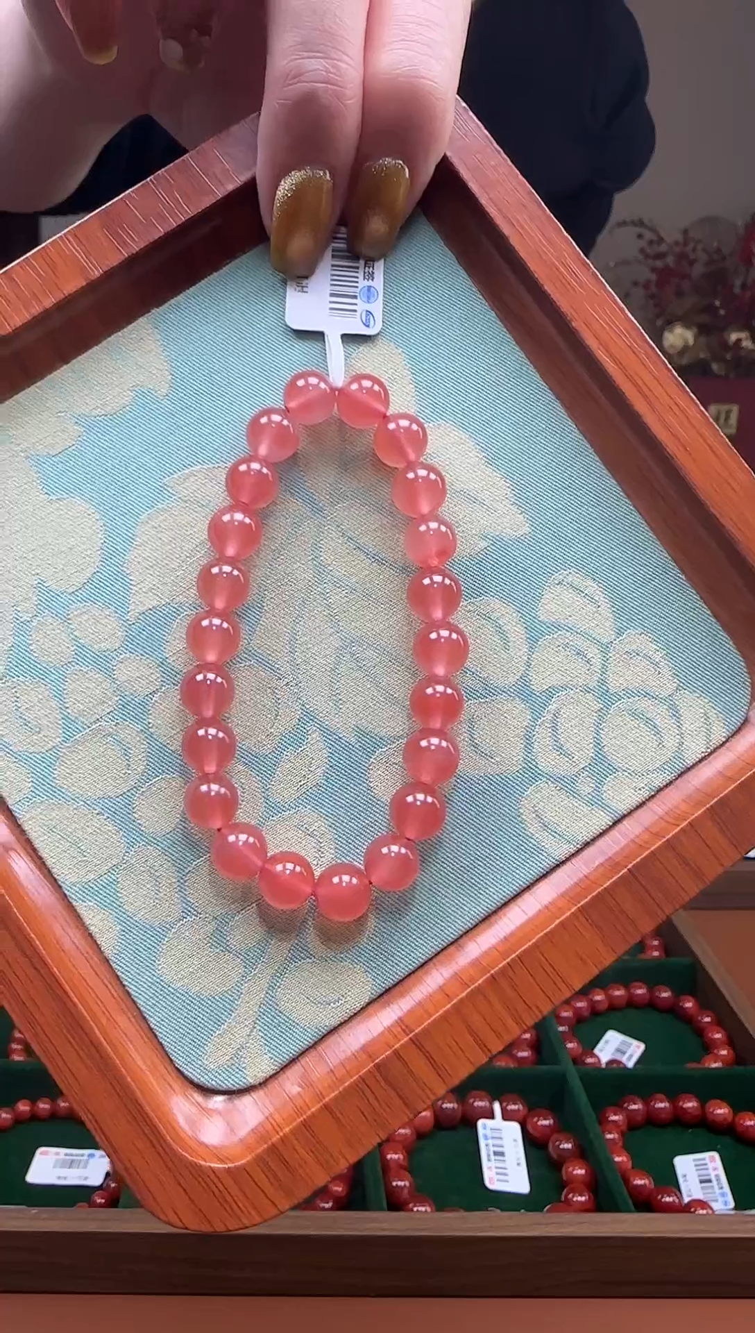 【闪购商品】南红玛瑙手链未镶嵌 天然南红8m/yz01602多样性发货