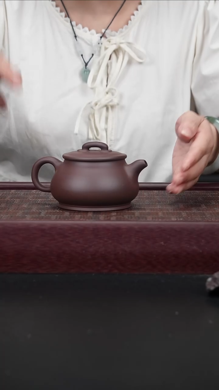 茶壶紫砂FB紫泥 儒相 200cc