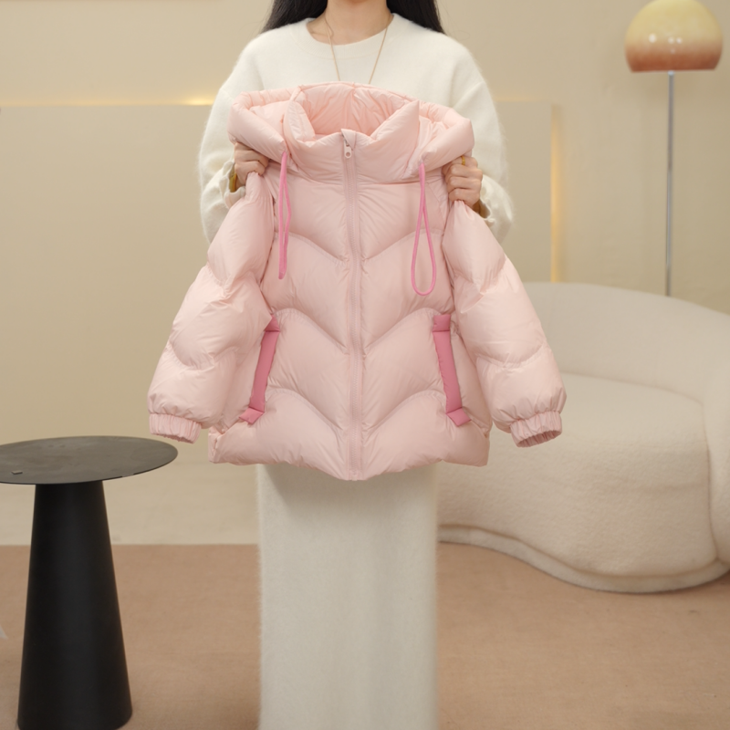 童装【SEVEN KIDS】 极寒双倍充绒 2025女童冬装羽绒服外套 35A1582