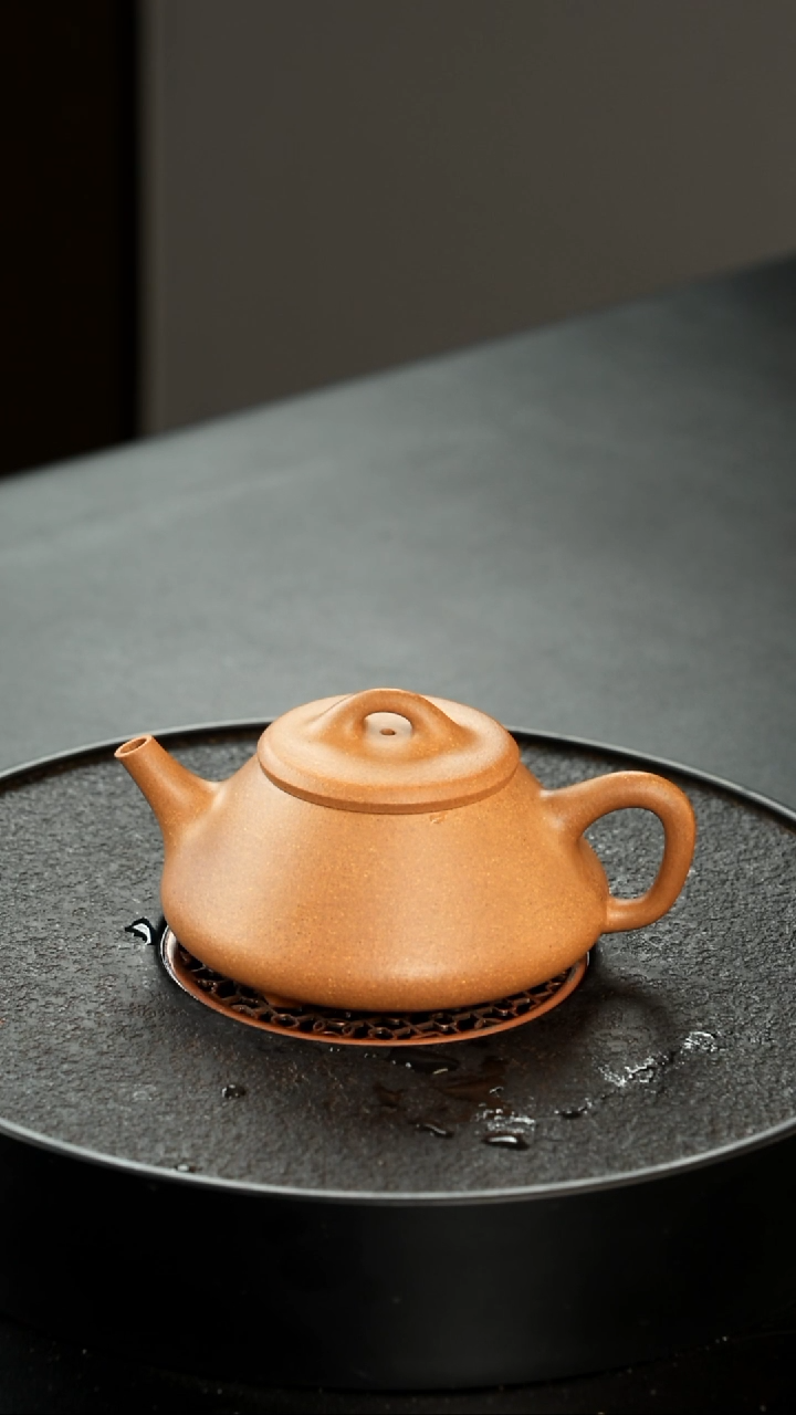 茶壶紫砂黄龙山团山黄金段任瓢200cc