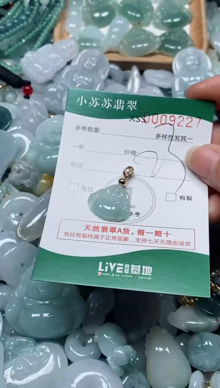 【闪购商品】翡翠颈饰未镶嵌闪购商品0009227