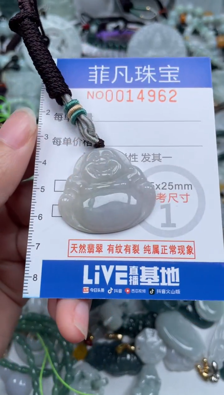颈饰未镶嵌翡翠14962