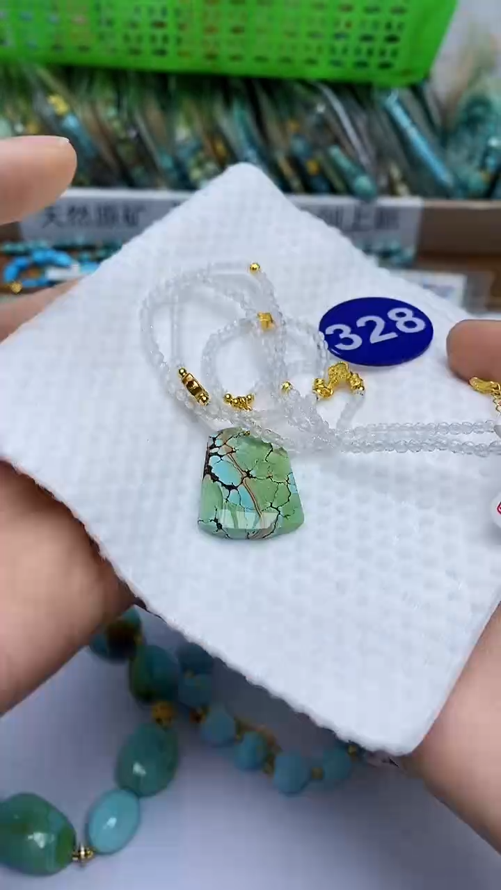 【闪购商品】绿松石项链未镶嵌328