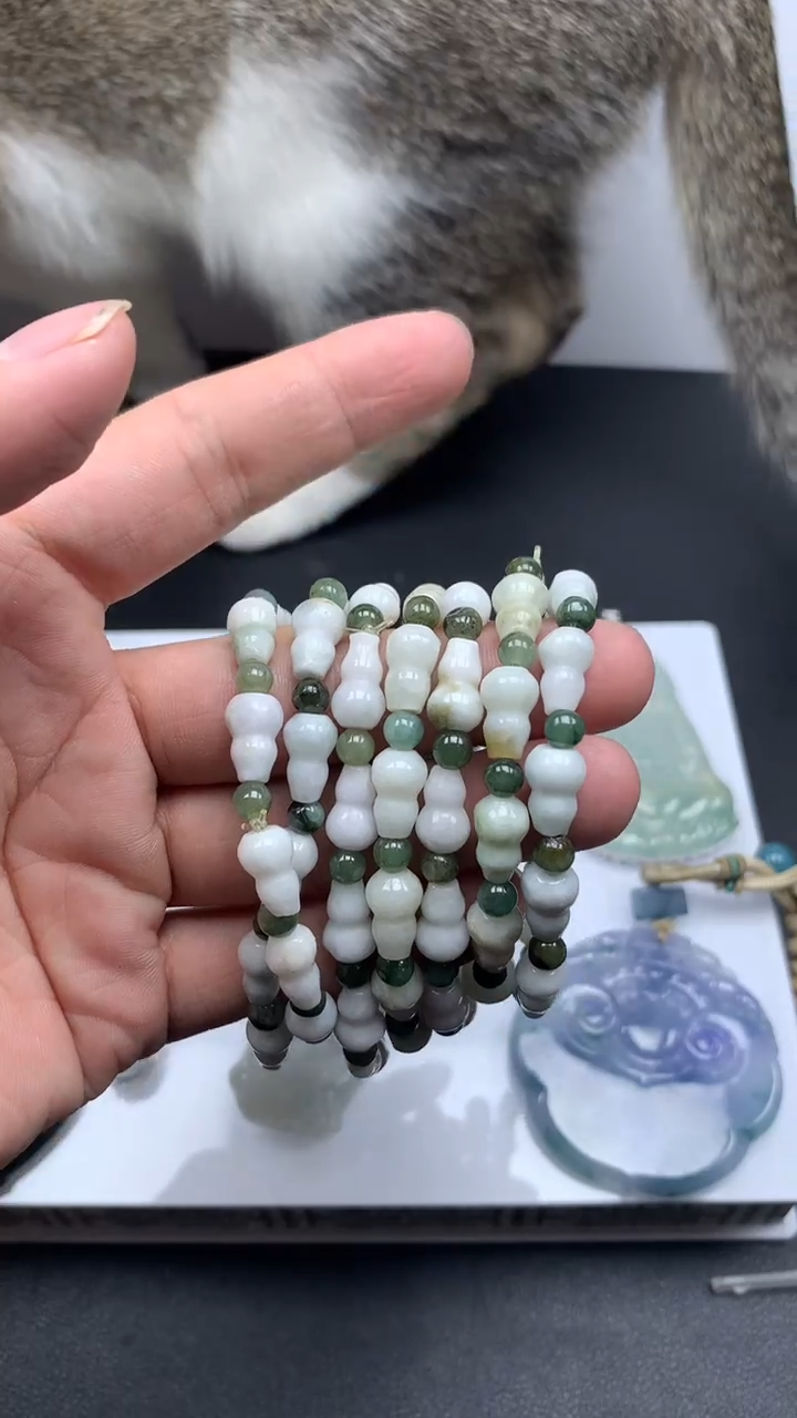 未镶嵌手链翡翠手串