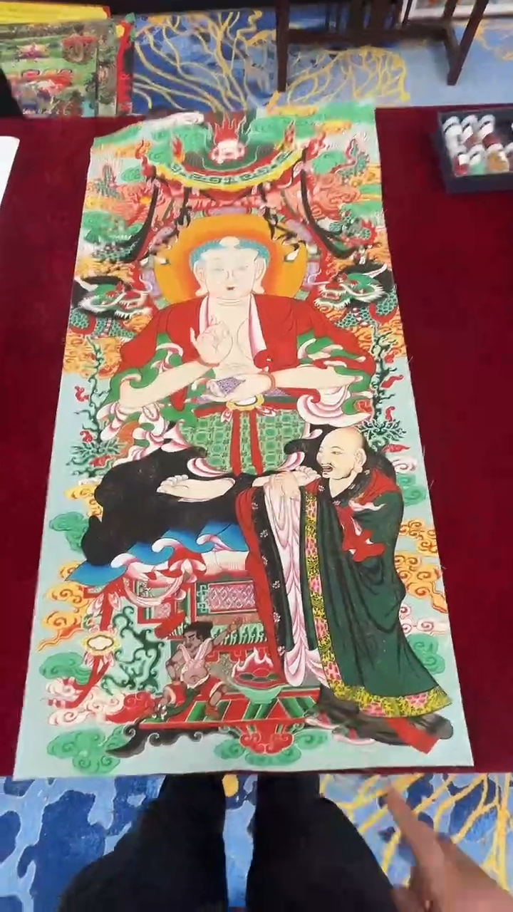 卷轴画唐卡16114