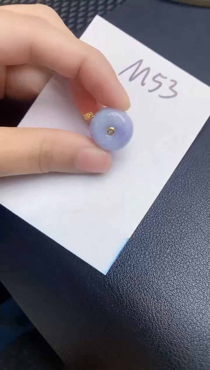 【闪购商品】翡翠颈饰18K金镶嵌000000000