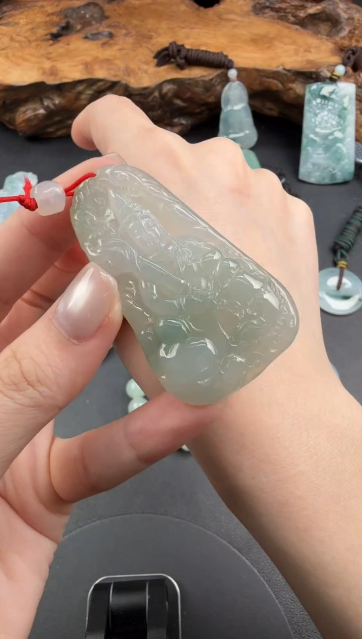 吊坠(不含链)未镶嵌翡翠翡翠饰品-161