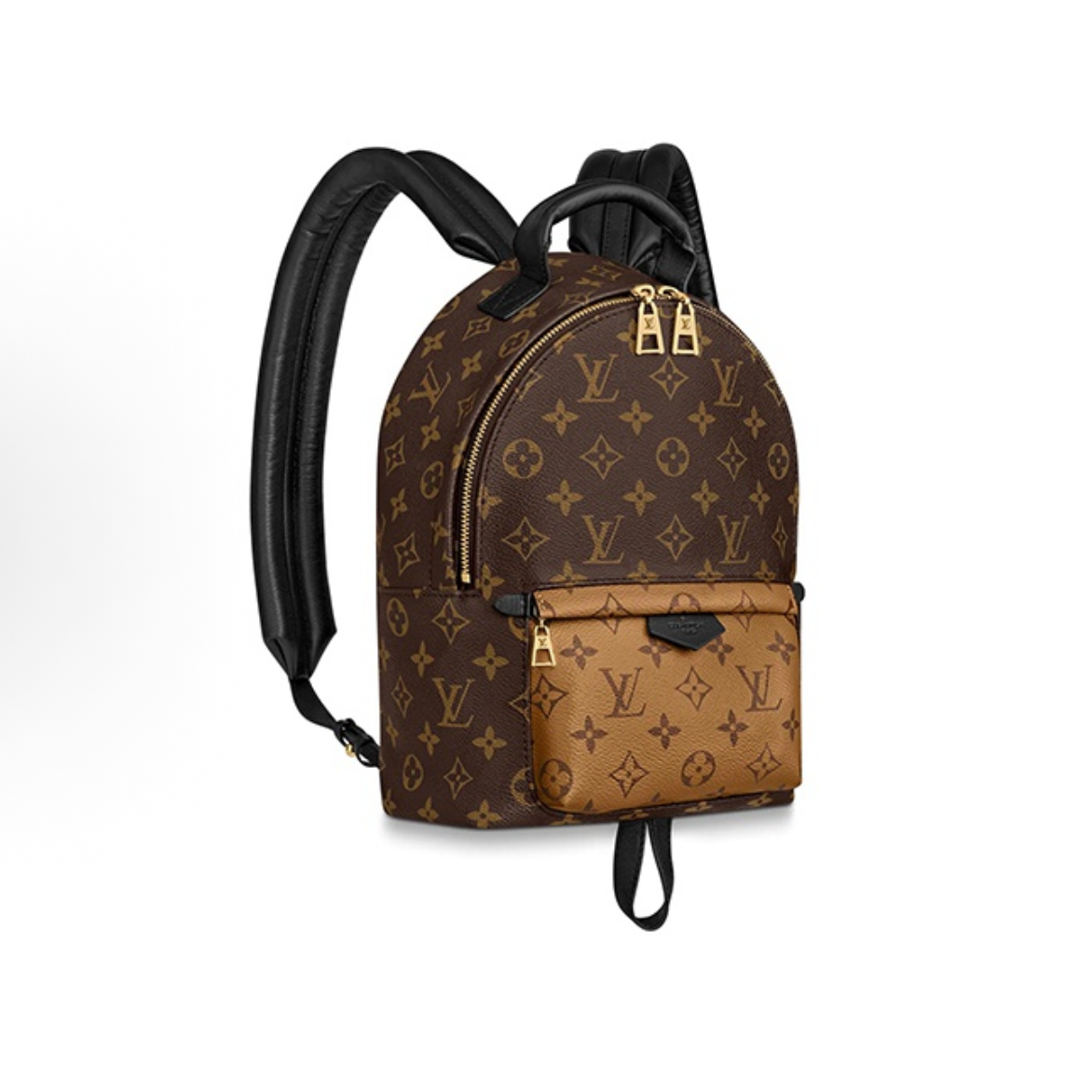 95新 LouisVuitton/路易威登 新款拼色老花小号双肩包/BGK1080300