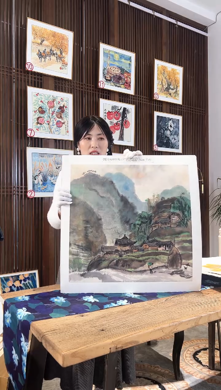 版画耿玉琨名章限量版画S