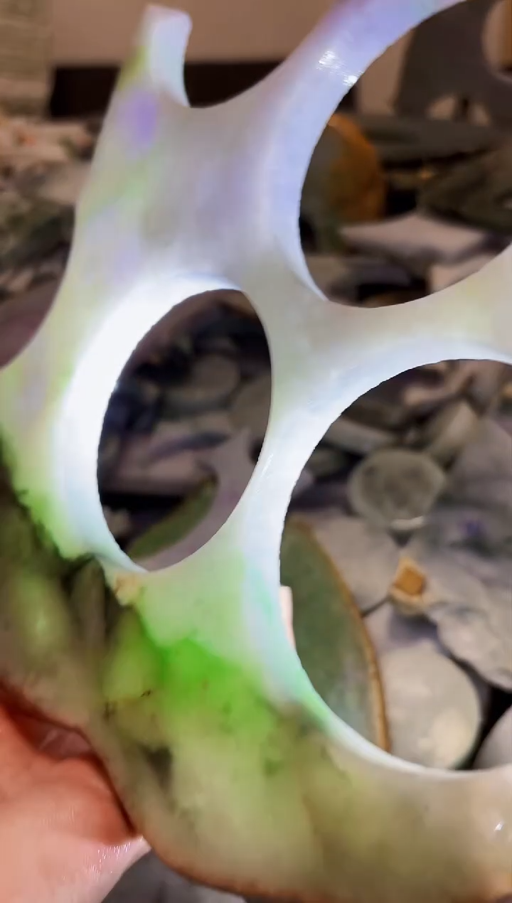 【闪购商品】翡翠颈饰未镶嵌A货白谭1590