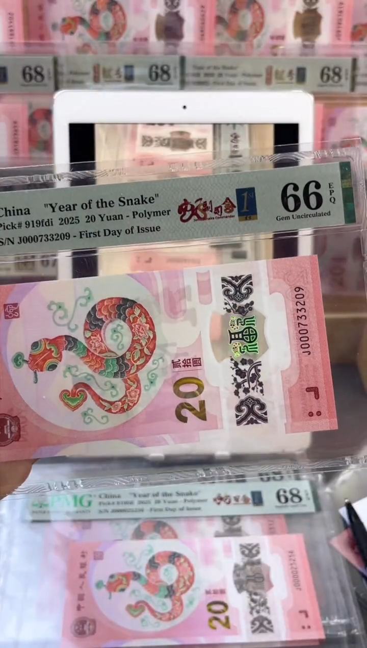 【闪购商品】塑料蛇副司令首日标 PMG66分尾209