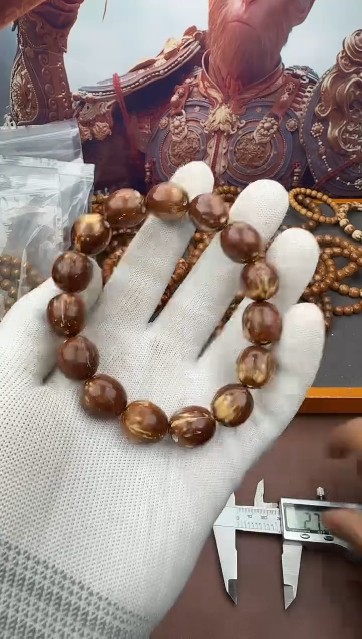 手串紫金鼠4号枣珠