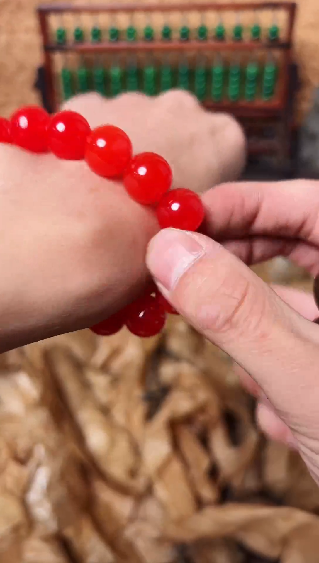 【闪购商品】南红玛瑙手链合金 好运来直播专属链接