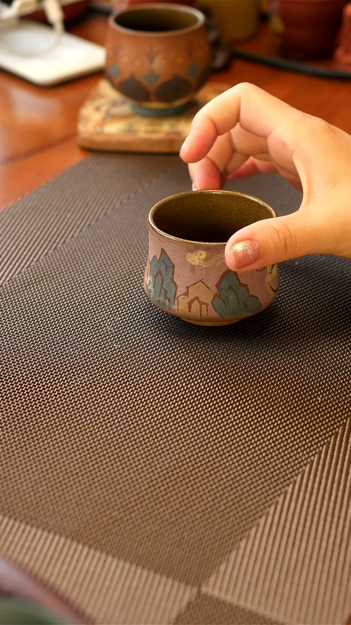 【闪购商品】紫砂茶壶九色鹿 主人杯