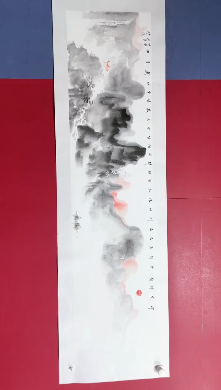 【闪购商品】绘画60林紫仪绘画作品137*34