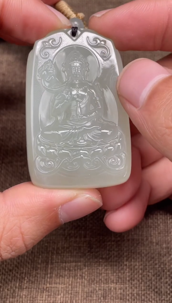 颈饰未镶嵌和田玉12.13GZ多样性拍一发一59