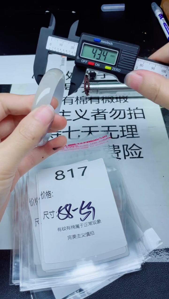 未镶嵌手镯翡翠817